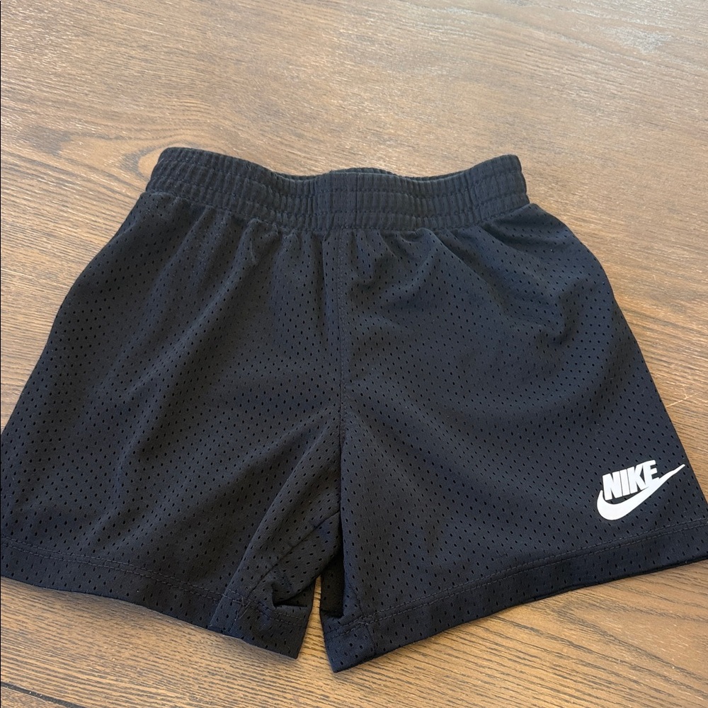 Nike Kids Black Mesh Shorts